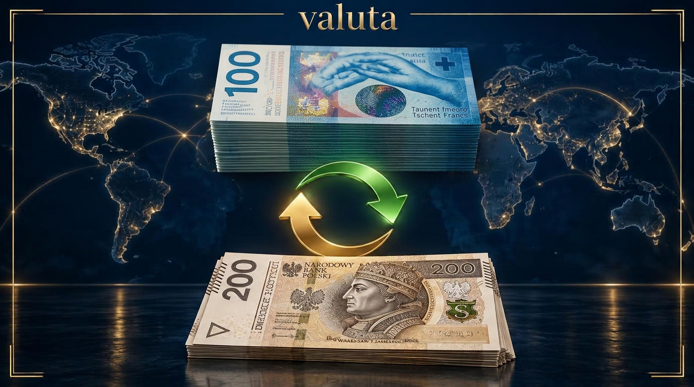 Kurs franka (CHF) — wymiana walut Valuta Exchange