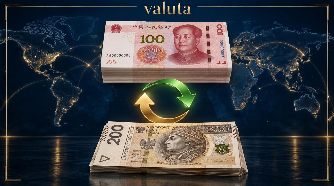 Курс китайського юаня (CNY) — обмін валют Valuta.com.pl